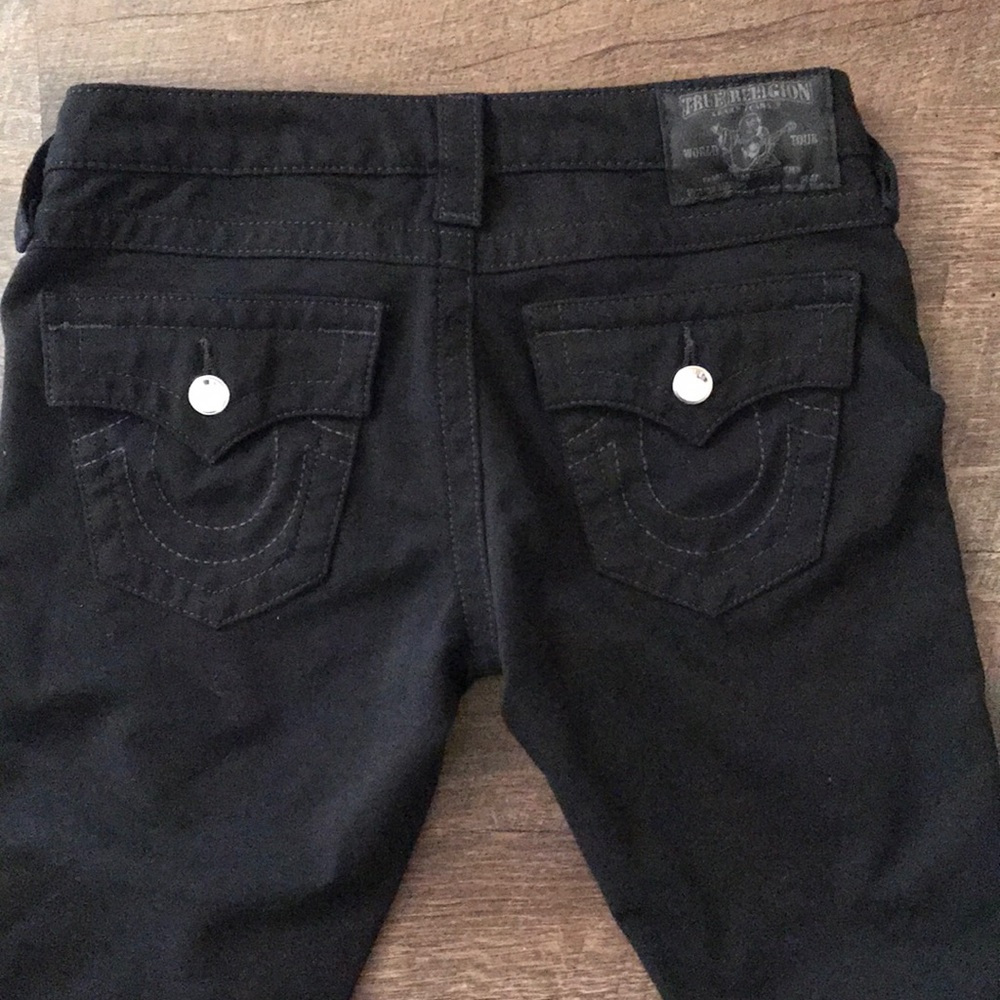True religion black pants